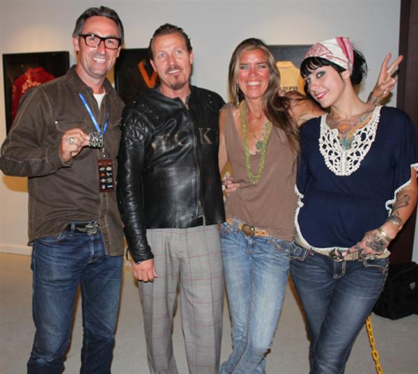 ...  collector Jeff Decker, me,...