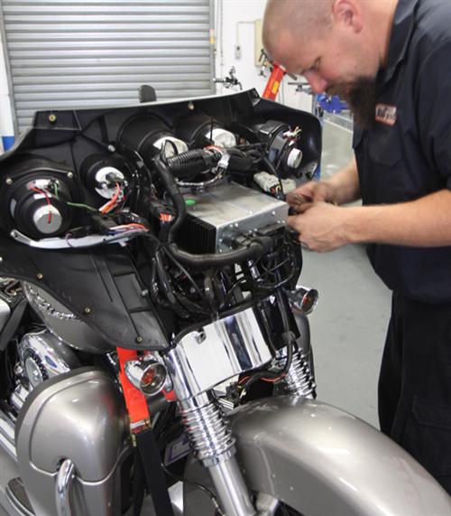 Craig begins disassembly of the front end.