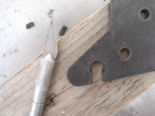 cutting lp 
rubber for wiring