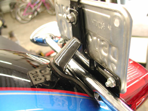 tailight bar 
across fender
