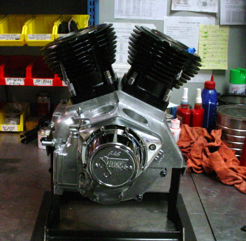 finished engine