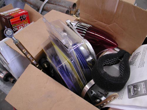 2 teardown box of parts