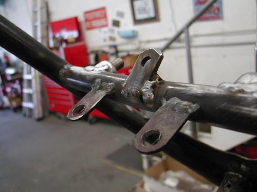 11 finishing welds before powder