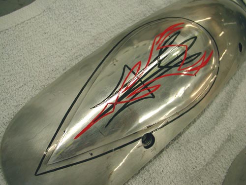 front fender striped