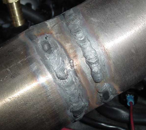 good welds even with a 
gap