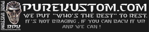 PURE KUSTOM - ROCKY BANNER