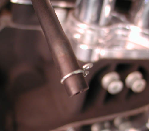 7 carb drain line