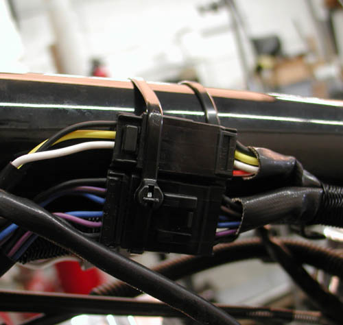 14 conn housing strapped to backbone