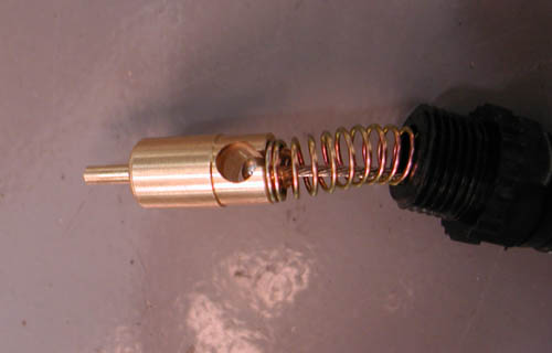 11 new choke needle in place