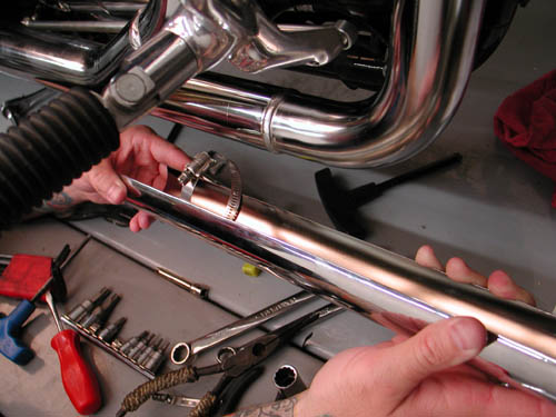 30 installling heat sheilds