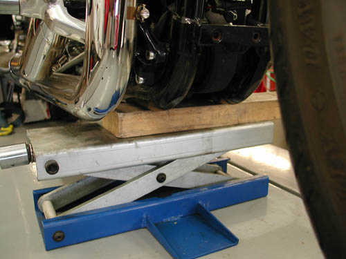 2 jack under bike