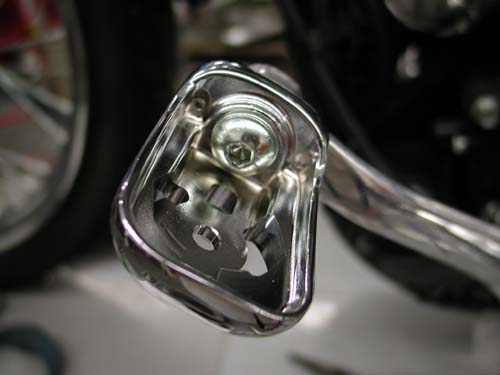 5 screw inside of clutch lever