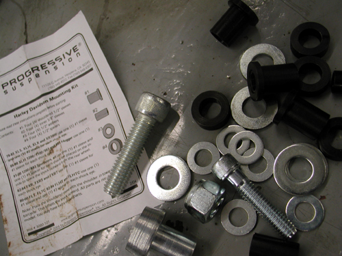 bolts&mount for shock