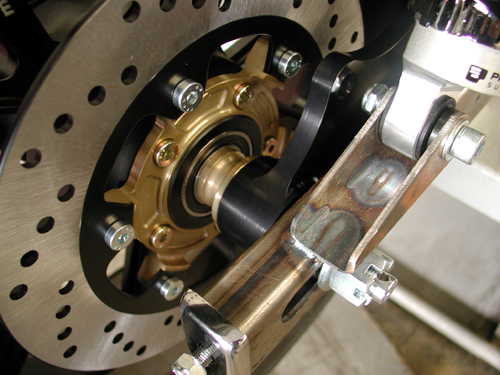 rear rotor on