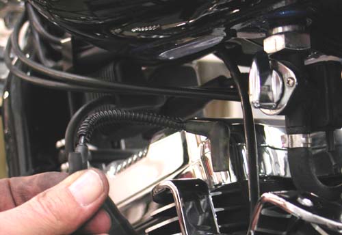 vent tube on bike