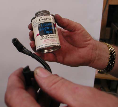 liquid electric tape and vent hose