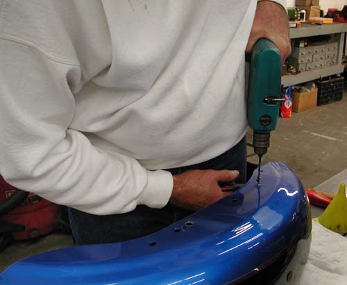 drillling out rivet