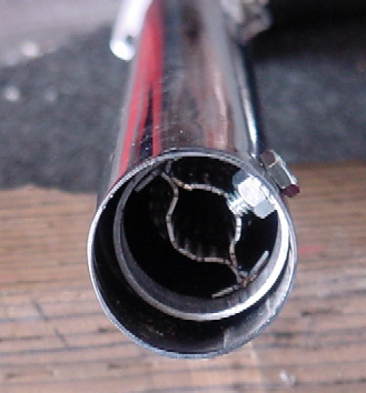 installed baffle