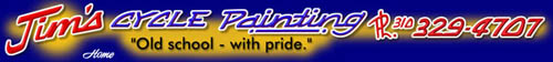 JIMS CYCLE PAINT BANNER