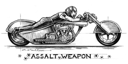V-rod headlight