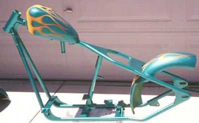 Painted frame