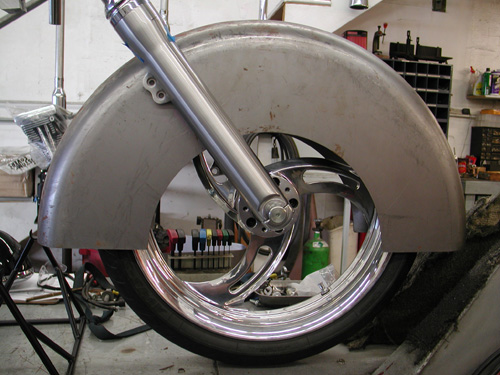 13 raw front fender