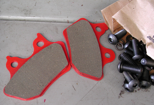 pads and fasteners
