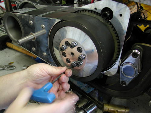 installing clutch pressure plate