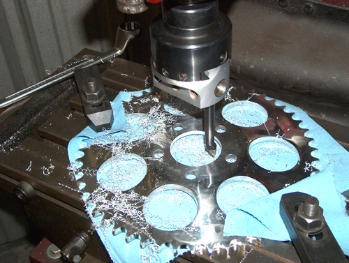 wheel modifying sprocket