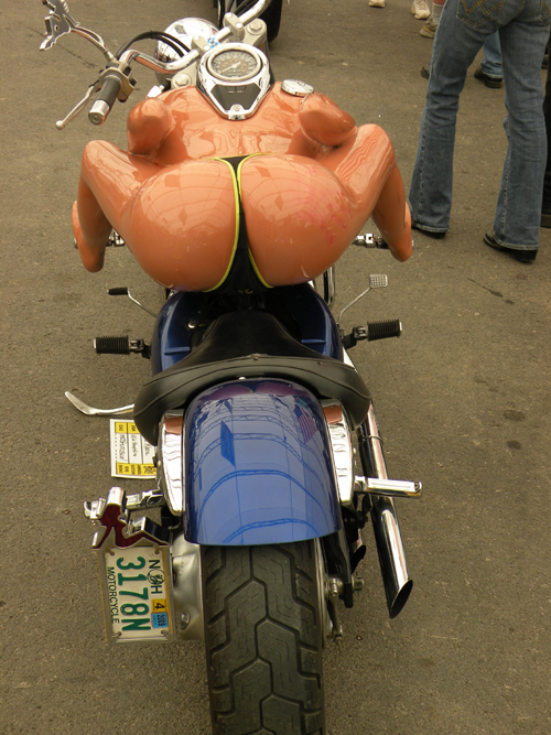 Wide rear