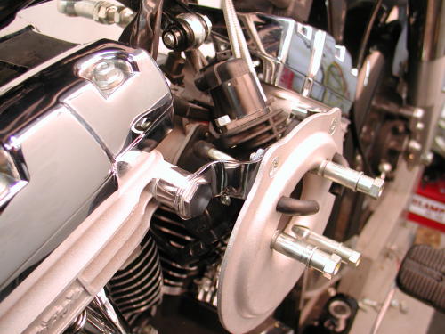 air backing plate in place 24