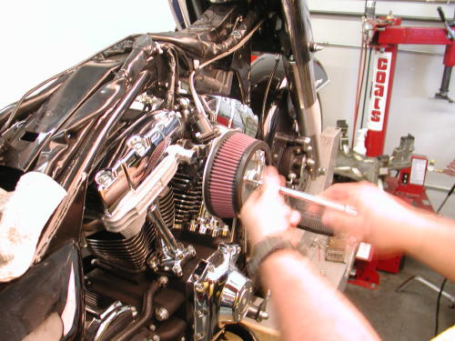 air filter installed 25