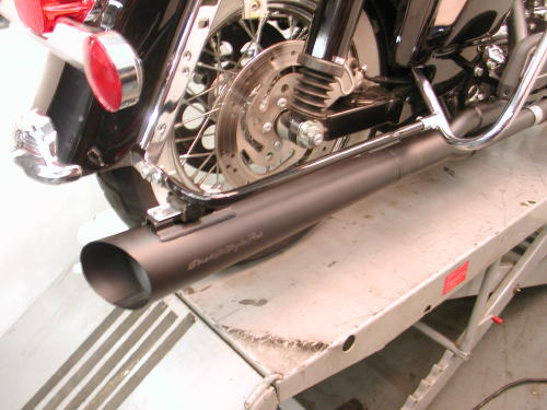 muffler in place 29