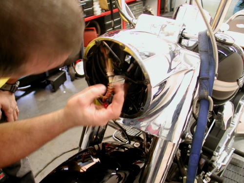 finding wire for tack 34