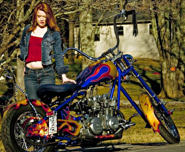 bike and model 750