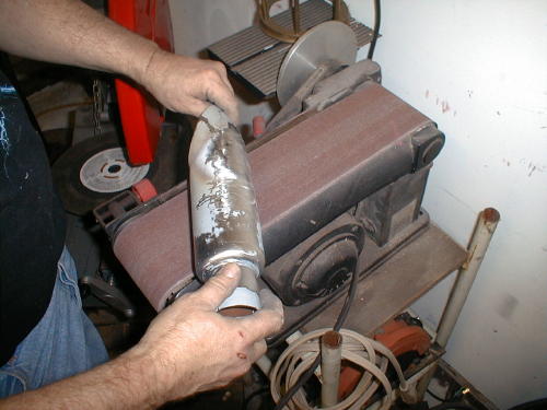 grinding muffler