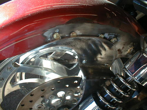 right fender strut