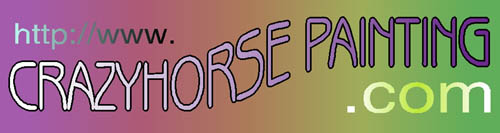 crazyhorse banner purple