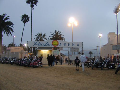 pacific arena sign