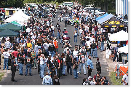 heroes crowd and tents