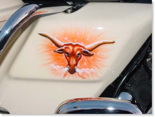bull paint
