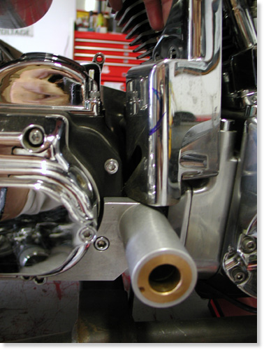 fxr brake brkt w
marked oil pmp cvr