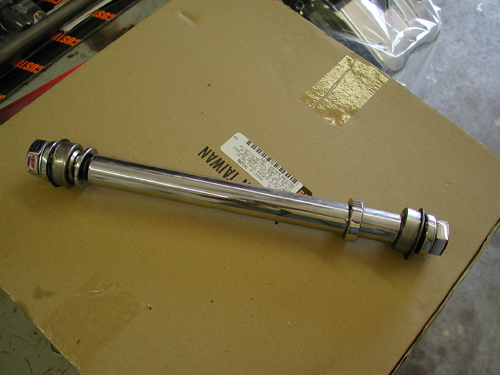 13 swingarm axle and spacer 13