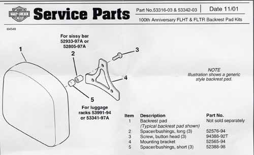 service parts diagram