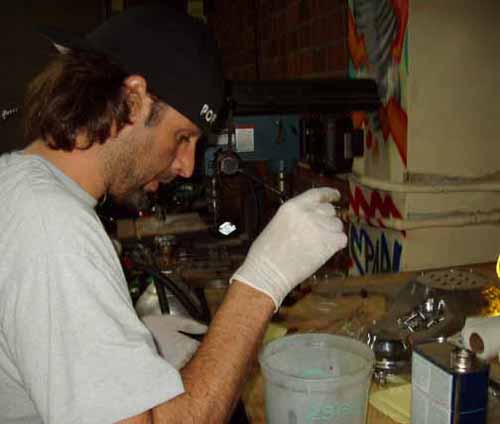 8 mixing resin