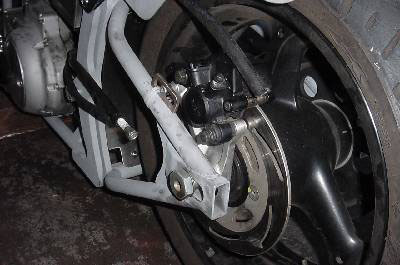 REAR BRAKES 
IN PLACE