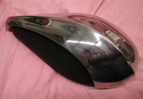Stainless sleek air cleaner design by Roger Goldammer. Click this image for more info.